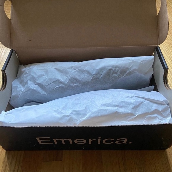 NEW Emerica The Reynolds Low Vulc in Black/Brown/Grey Men’s Size 9.5 - Picture 6 of 7